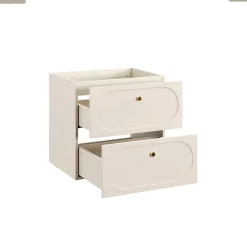 Meuble sous vasque - 60 cm - 2 tiroirs - SAND