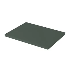 Meuble sous vasque à poser l.60 cm vert + plan de toilette, GoodHome Perma