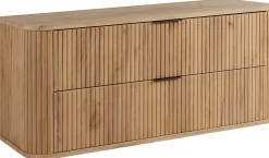 Meuble sous vasque à suspendre GLAMOUR CHÊNE CRAFT D'OR 120 cm