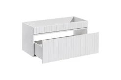 Meuble sous vasque à suspendre ICONIC blanc 100 cm