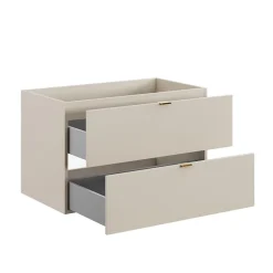 Meuble sous vasque à suspendre DALIA CACHEMIRE 80 cm