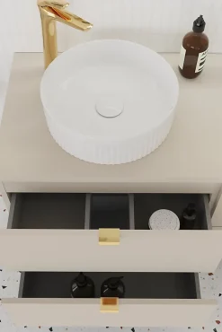 Meuble sous vasque à suspendre DALIA CACHEMIRE 60 cm