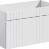 Meuble sous vasque à suspendre ICONIC blanc 80 cm