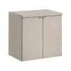 Meuble sous vasque de 60 cm - avec plan - 2 portes - DANO