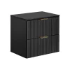 Meuble sous vasque de 60 cm - avec plan - LIVA BLACK