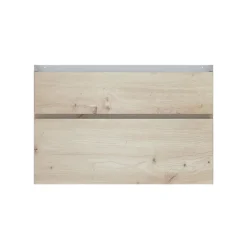 Meuble sous vasque effet chêne artisan l.90 x H.57 x P.50 cm 2 tiroirs, Calao
