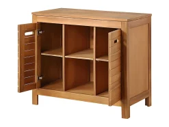 Meuble sous vasque en bois d'acacia - 90 cm - PULUKAN