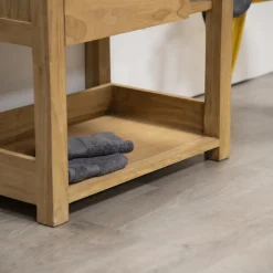 Meuble sous vasque en teck Cosy 67cm