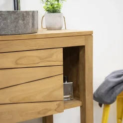 Meuble sous vasque en teck Cosy 67cm