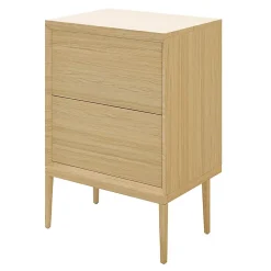 Meuble sous vasque GoodHome Avela placage chêne 60 cm + plan de toilette Avela 80 cm + niche 20 cm + pieds