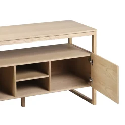 Meuble sous vasque plaqué chêne ATOLL 140cm
