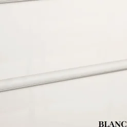 Meuble sous vasque seul, 2 tiroirs et 1 porte, 80cm, vasque déportée à gauche, blanc laqué - KING