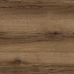 Meuble sous vasque seul, 2 tiroirs et 1 porte, 80cm, vasque déportée gauche - tabaco (bois foncé) - ZARZA