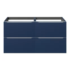 Meuble sous vasque suspendu bleu nuit mat l.120 x H.60 x P.45 cm, GoodHome Imandra