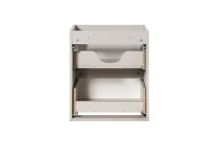 Meuble sous vasque suspendu 2 tiroirs NOVA CACHEMIRE 50 CM