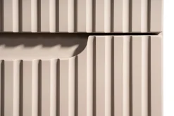 Meuble sous vasque suspendu 2 tiroirs NOVA CACHEMIRE 50 CM