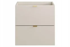 Meuble sous vasque suspendu DALIA cachemire 50 cm