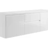 Meuble sous vasque suspendu - Blanc - 150 cm - JIMENA II