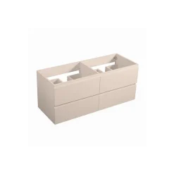 Meuble sous vasque suspendu SORRENTO 4 tiroirs 120cm