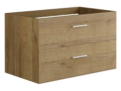 Meuble sous vasque suspendu - Coloris naturel clair - 80 cm - KAYLA