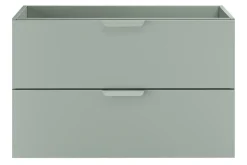 Meuble sous vasque suspendu ASTER vert 80 cm