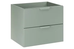 Meuble sous vasque suspendu ASTER vert 60 cm
