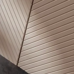 Meuble sous-vasque 160cm 4 portes panier à linge Manoa Cachemire et Bois