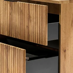 Meuble sous-vasque 120cm Adriel Bois