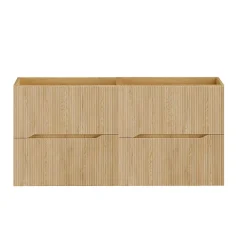 Meuble sous-vasque 120cm Isaline Bois