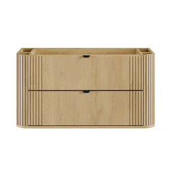 Meuble sous-vasque 100cm plan de toilette Mila Bois