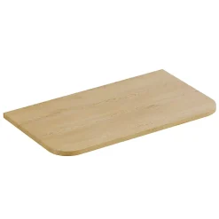Meuble sous-vasque 80cm plan de toilette Mila Bois