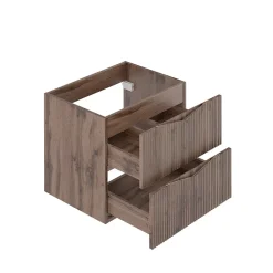 Meuble sous-vasque 120cm plan de toilette Tao Bois