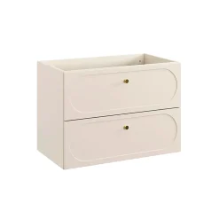 Meuble sous-vasque 80cm Sanae Beige sable