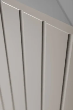 Meuble sous-vasque suspendu HARMO 60 cm Façade rainuré cachemire semi-mat