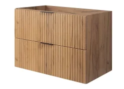 Meuble suspendu sous lavabo FLOW chêne 80 cm