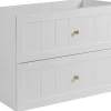 Meuble suspendu sous lavabo GUSTO blanc 80 cm