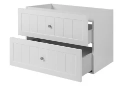 Meuble suspendu sous lavabo GUSTO blanc 80 cm