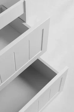 Meuble suspendu sous lavabo GUSTO blanc 80 cm