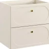 Meuble suspendu sous lavabo DONNA SAND beige 60 cm