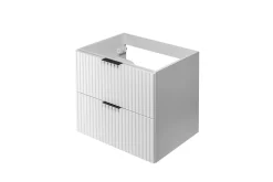 Meuble suspendu sous lavabo FLOW blanc 60 cm