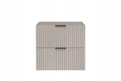 Meuble suspendu sous lavabo FLOW cachemire 60 cm