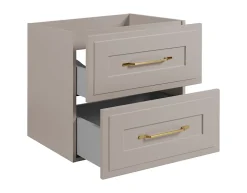 Meuble suspendu sous lavabo CLASSIC cachemire 60 cm