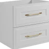Meuble suspendu sous lavabo CLASSIC blanc 60 cm