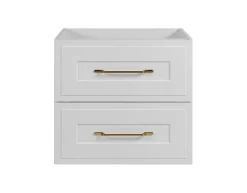 Meuble suspendu sous lavabo CLASSIC blanc 60 cm