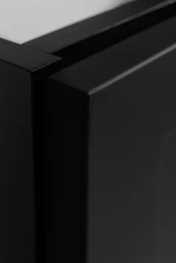 Meuble suspendu sous lavabo GUSTO noir 80 cm