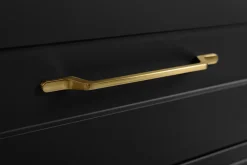 Meuble suspendu sous lavabo CLASSIC noir 60 cm