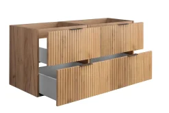 Meuble suspendu sous lavabo FLOW chêne 120 cm