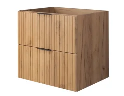 Meuble suspendu sous lavabo FLOW chêne 60 cm
