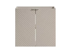 Meuble suspendu sous vasque avec 2 portes VIVA CACHEMIRE 60 cm