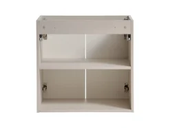 Meuble suspendu sous vasque avec 2 portes VIVA CACHEMIRE 60 cm